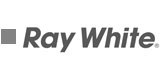 Logo Ray White — mitra KPR perumahan Karunia Land Sidoarjo