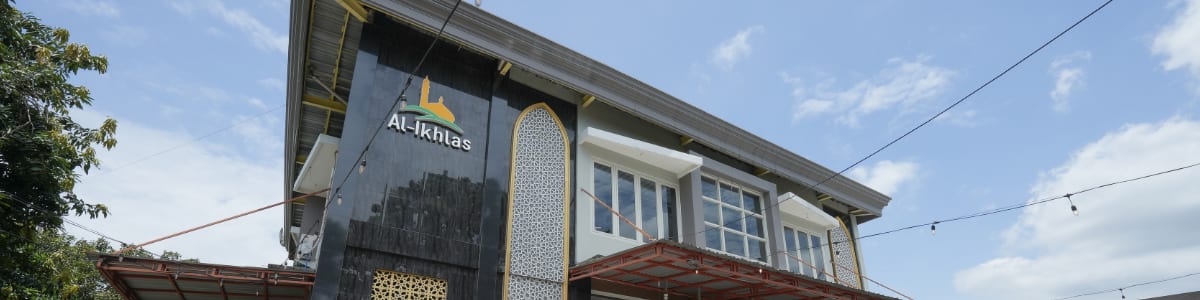 Masjid Al-Ikhlas di kawasan perumahan Prima Garden Estate Sidoarjo